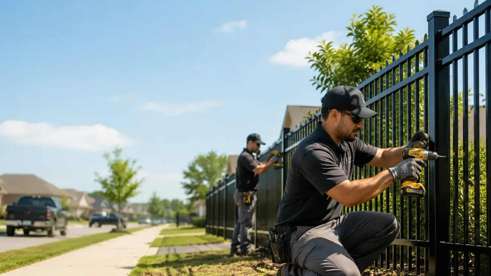 Metal Fence Installation in Tyrone, GA